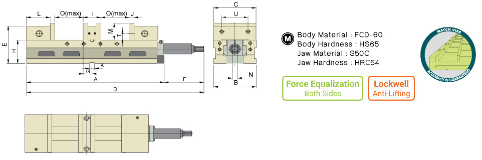 ปากกาจับชิ้นงานสองด้าน drawing
