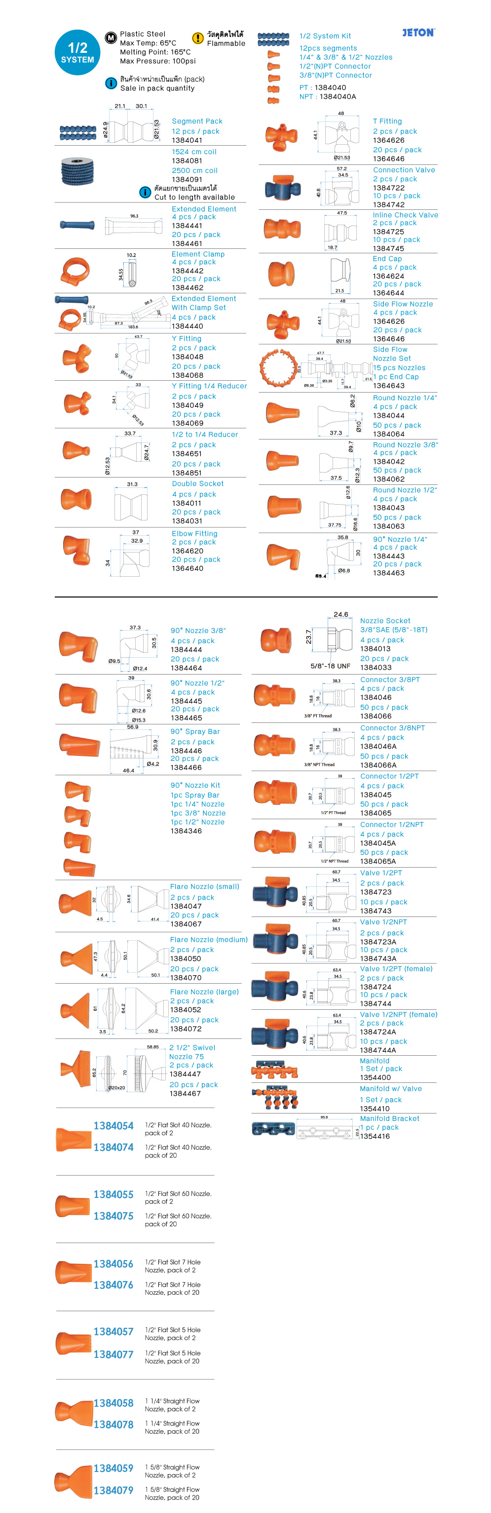 ท่อน้ำหล่อเย็น รุ่น 1/2 drawing