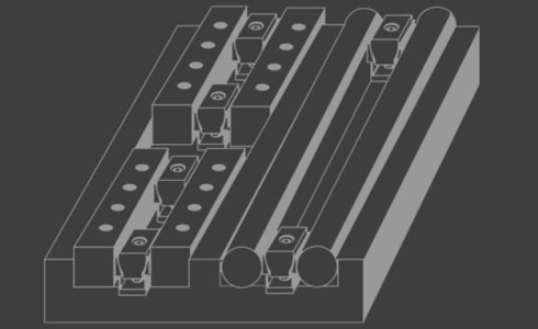 Mitee-Bite Uniforce® Clamps Fixture More Parts On The Machine Table